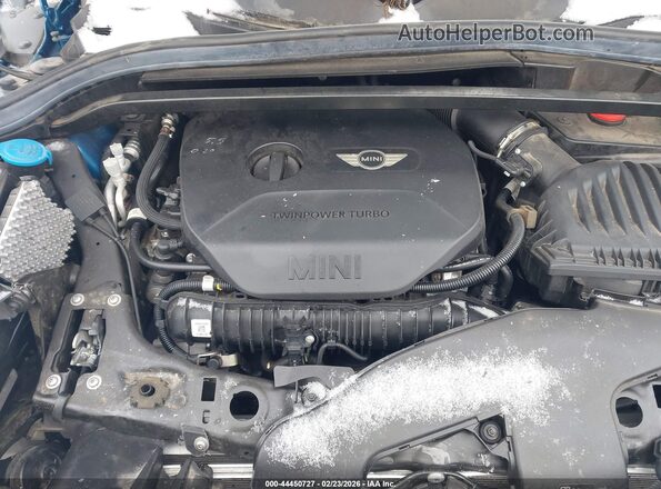 WMZYT5C38J3E69286 2018 MINI COUNTRYMAN Blue Widok z tyłu
