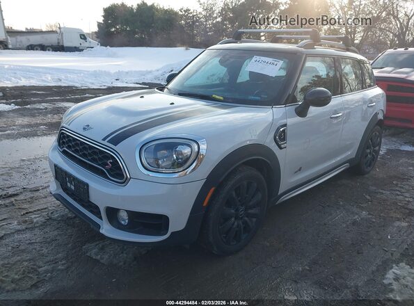WMZYT5C52K3G93673 2019 MINI COUNTRYMAN Light Blue Передняя левая четверть