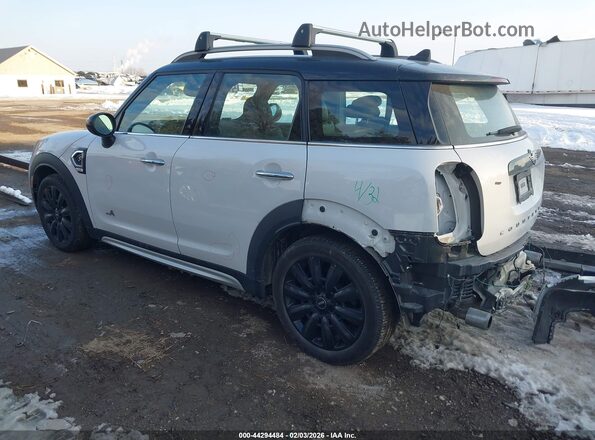 WMZYT5C52K3G93673 2019 MINI COUNTRYMAN Light Blue Задняя левая четверть