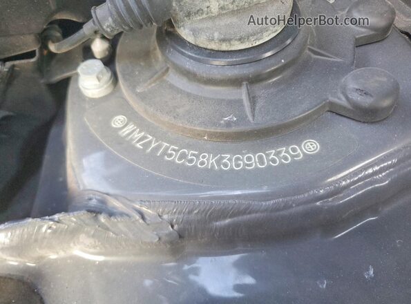 WMZYT5C58K3G90339 2019 MINI COOPER Серый 