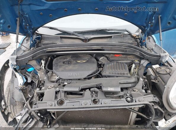 WMZYV5C35H3E02679 2017 MINI COUNTRYMAN Blue Вид ззаду