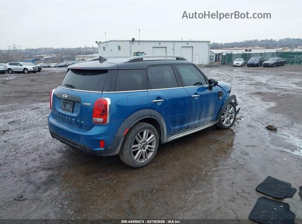 WMZYV5C35H3E02679 2017 MINI COUNTRYMAN Blue Задня права чверть