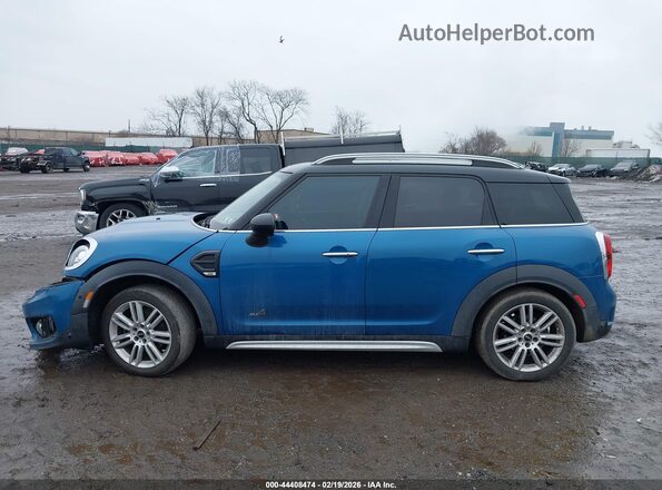 WMZYV5C35H3E02679 2017 MINI COUNTRYMAN Blue Панорамний вид салону 360°