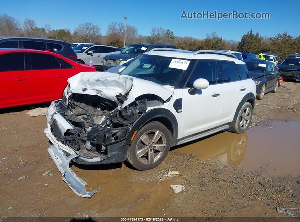 WMZYV5C56K3E05051 2019 MINI COUNTRYMAN White წინა მარცხენა ხედი სამი მეოთხედიდან