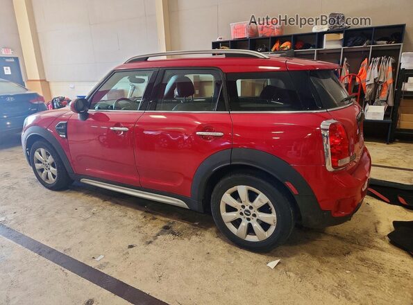 WMZYV5C5XK3E05358 2019 MINI COOPER Red Trasero izquierdo