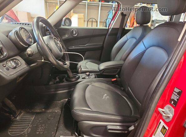 WMZYV5C5XK3E05358 2019 MINI COOPER Red Vista interior delantera