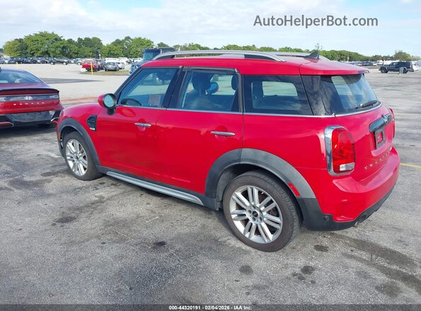 WMZYW3C02L3L21751 2020 MINI COUNTRYMAN Red Tył lewy
