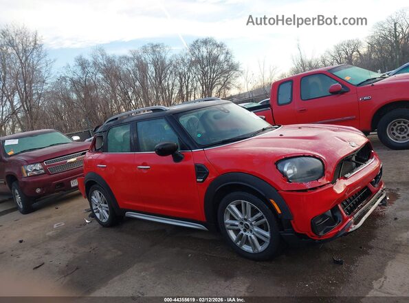 WMZYW3C07L3L09272 2020 MINI COUNTRYMAN Red Widok wnętrza 360 stopni