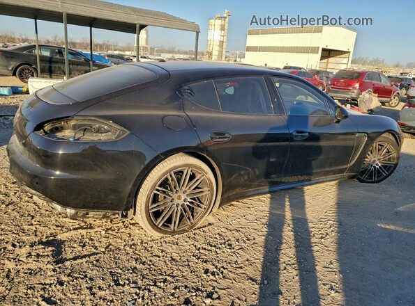 WP0AA2A70GL000582 2016 PORSCHE PANAMERA Black Tył prawy
