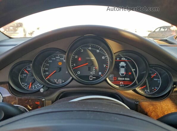 WP0AA2A70GL000582 2016 PORSCHE PANAMERA Black Widok zestawu wskaźników