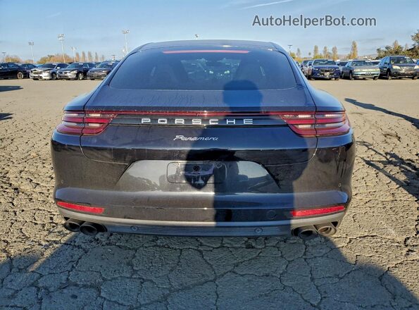 WP0AA2A72LL103044 2020 PORSCHE PANAMERA Black Вид ззаду