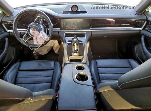 WP0AA2A72LL103044 2020 PORSCHE PANAMERA Black Вид панелі приладів