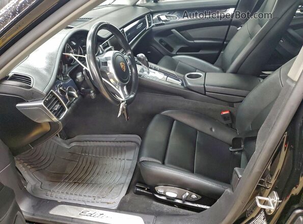 WP0AA2A78GL006856 2016 PORSCHE PANAMERA Black Вид салону спереду