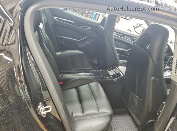 WP0AA2A78GL006856 2016 PORSCHE PANAMERA Black Вид задніх сидінь