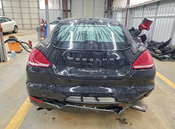 WP0AA2A78GL006856 2016 PORSCHE PANAMERA Black Вид ззаду