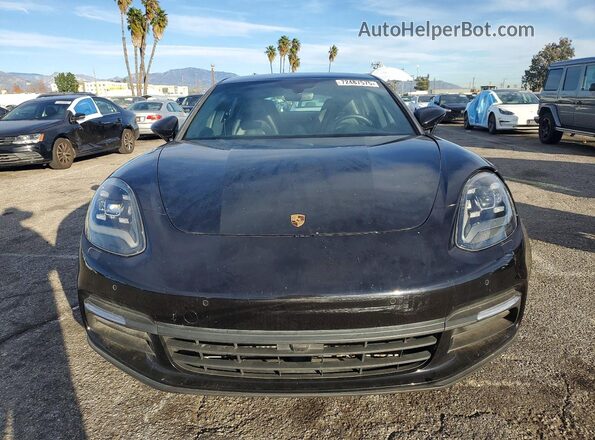 WP0AA2A7XLL103177 2020 PORSCHE PANAMERA Black Widok z przodu
