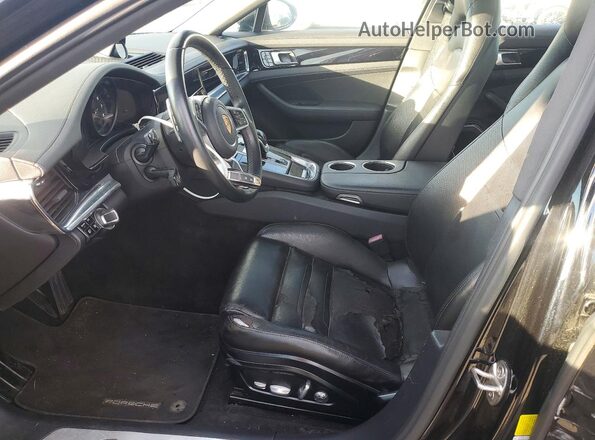 WP0AA2A7XLL103177 2020 PORSCHE PANAMERA Black Widok wnętrza z przodu