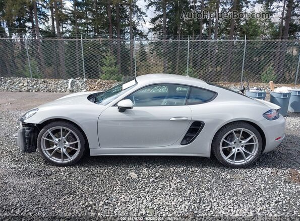 WP0AA2A80JS260325 2018 PORSCHE CAYMAN Gray 