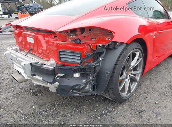 WP0AA2A87KS261098 2019 PORSCHE 718 CAYMAN Red 