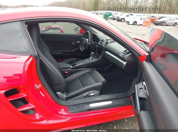 WP0AA2A87KS261098 2019 PORSCHE 718 CAYMAN Red 