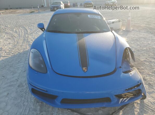 WP0AA2A8XRK255158 2024 PORSCHE CAYMAN Blue 