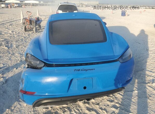 WP0AA2A8XRK255158 2024 PORSCHE CAYMAN Blue 