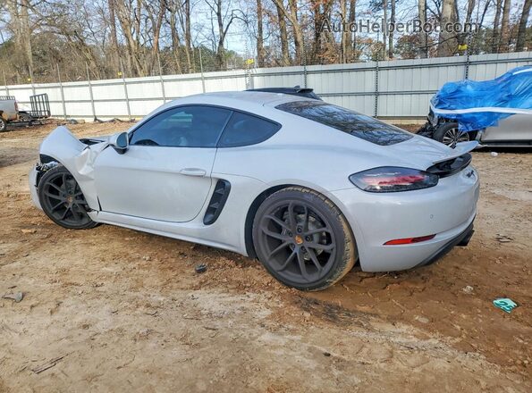 WP0AA2A8XSK255151 2025 PORSCHE CAYMAN Silver Trasero izquierdo