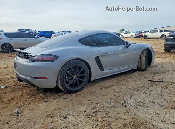 WP0AA2A8XSK255151 2025 PORSCHE CAYMAN Silver Trasero derecho
