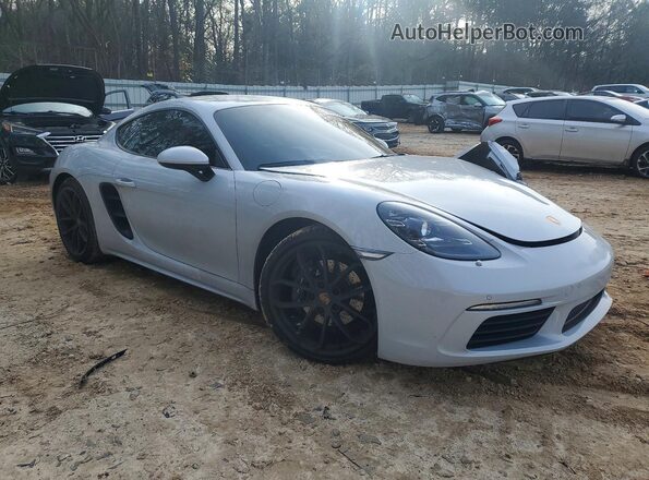 WP0AA2A8XSK255151 2025 PORSCHE CAYMAN Silver Delantero derecho