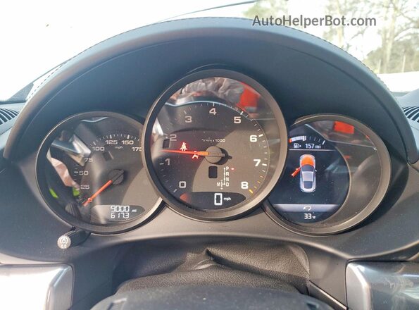 WP0AA2A8XSK255151 2025 PORSCHE CAYMAN Silver Vista del cuadro de instrumentos