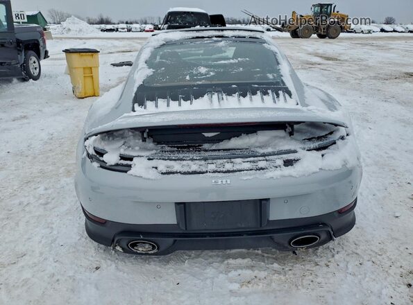 WP0AA2A96SS206330 2025 PORSCHE 911 Silver Widok z tyłu