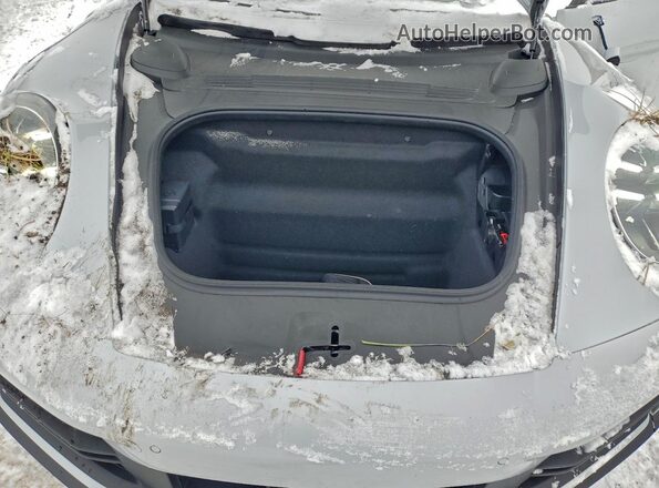 WP0AA2A96SS206330 2025 PORSCHE 911 Silver Widok wnętrza z tyłu