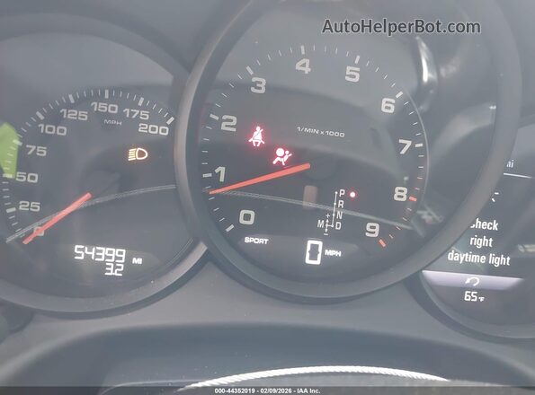 WP0AA2A97GS106079 2016 PORSCHE 911 White Widok tylnych siedzeń