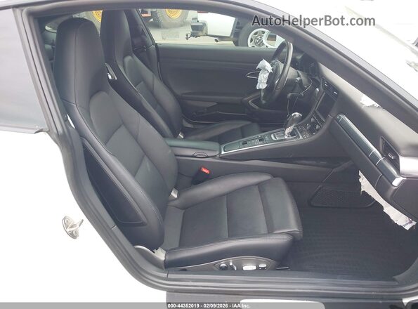 WP0AA2A97GS106079 2016 PORSCHE 911 White Widok wnętrza z przodu
