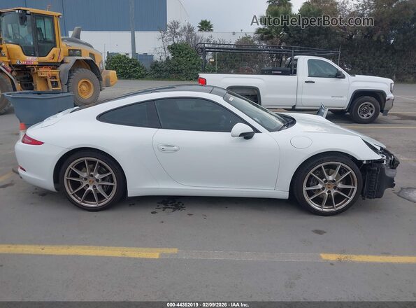 WP0AA2A97GS106079 2016 PORSCHE 911 White Widok wnętrza 360 stopni