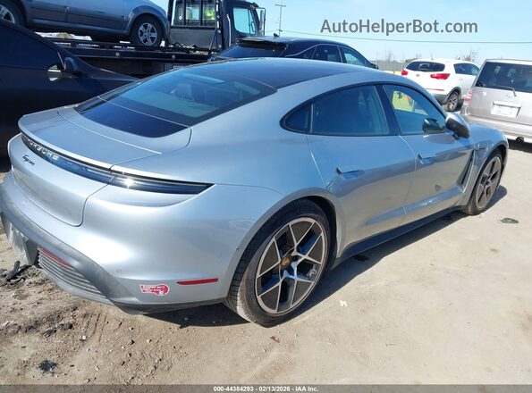 WP0AA2Y11SSA09827 2025 PORSCHE TAYCAN Silver Задня права чверть