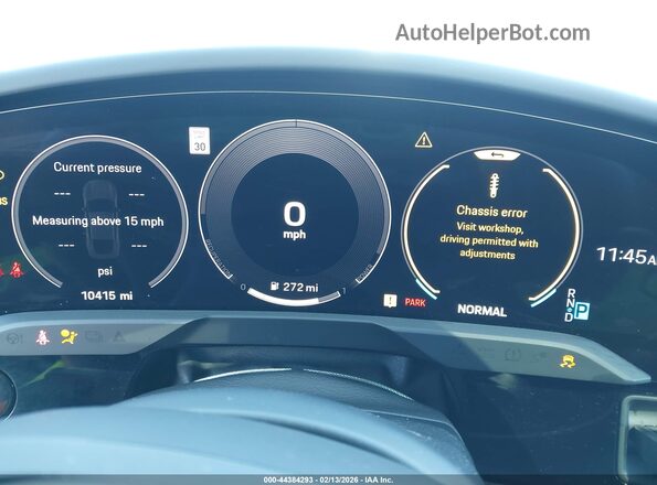 WP0AA2Y11SSA09827 2025 PORSCHE TAYCAN Silver Вид задніх сидінь