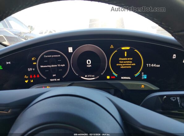 WP0AA2Y11SSA09827 2025 PORSCHE TAYCAN Silver 