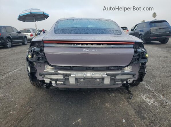 WP0AA2Y12SSA11361 2025 PORSCHE TAYCAN Gray უკანა ხედი