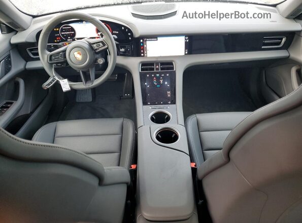 WP0AA2Y12SSA11361 2025 PORSCHE TAYCAN Gray წინა პანელის ხედი