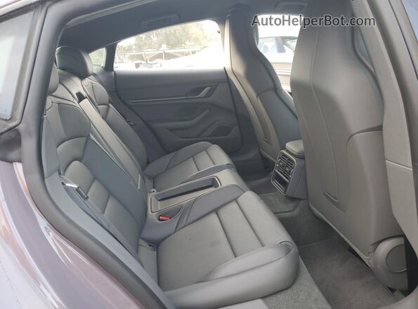 WP0AA2Y12SSA11361 2025 PORSCHE TAYCAN Gray უკანა სავარძლების ხედი