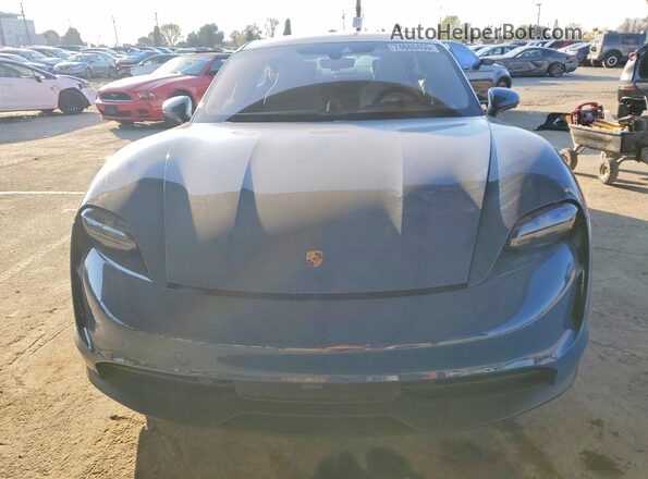 WP0AA2Y13RSA12416 2024 PORSCHE TAYCAN Blue Widok z przodu