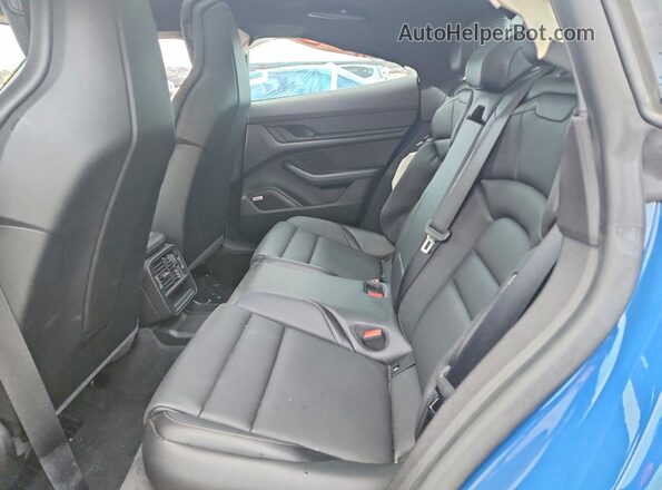 WP0AA2Y15MSA15617 2021 PORSCHE TAYCAN Blue Вид задніх сидінь