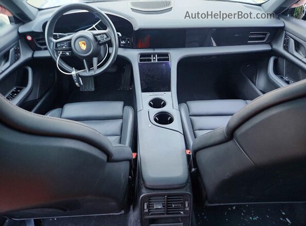 WP0AA2Y15MSA15617 2021 PORSCHE TAYCAN Blue Вид панелі приладів