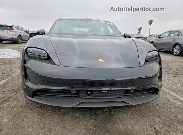 WP0AA2Y16RSA13298 2024 PORSCHE TAYCAN Black წინა ხედი