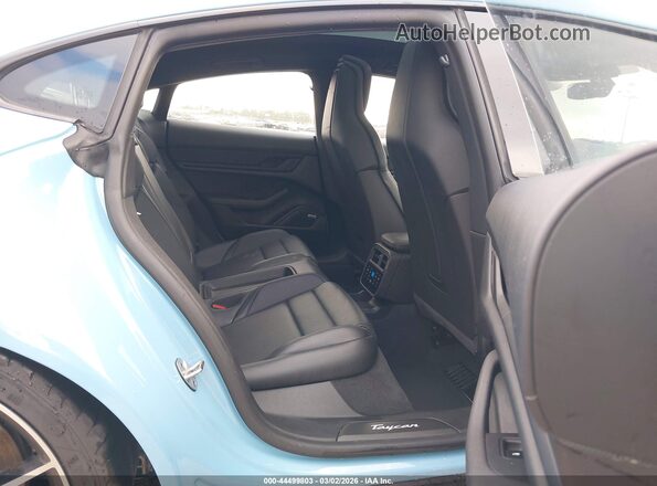 WP0AA2Y17RSA13519 2024 PORSCHE TAYCAN Light Blue VIN sticker view