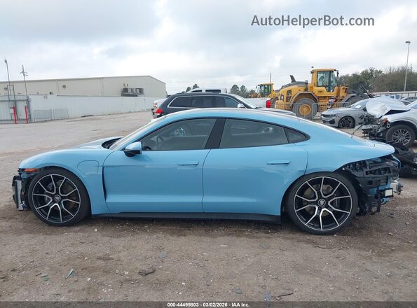 WP0AA2Y17RSA13519 2024 PORSCHE TAYCAN Light Blue 