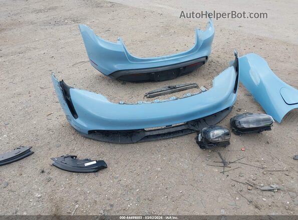 WP0AA2Y17RSA13519 2024 PORSCHE TAYCAN Light Blue Instrument cluster view