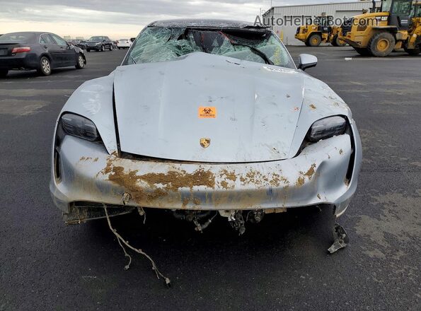 WP0AA2Y18RSA13173 2024 PORSCHE TAYCAN Silver Vista frontal