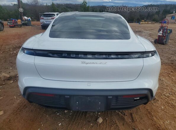 WP0AA2Y19NSA13516 2022 PORSCHE TAYCAN White Widok z tyłu